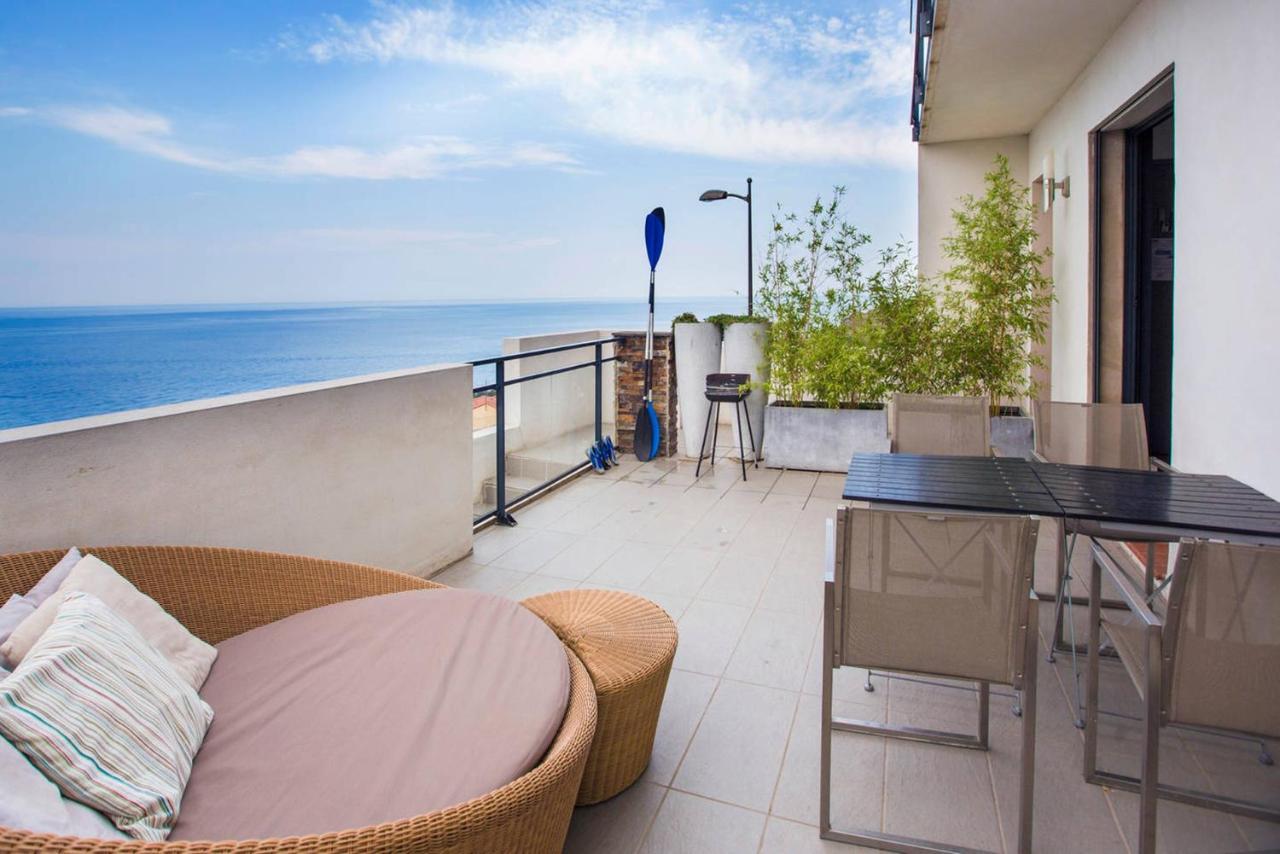 appartement vue mer el farniente Cerbère Eksteriør bilde